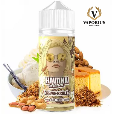 CREME BRULEE HAVANA DREAM 100ML 0MG