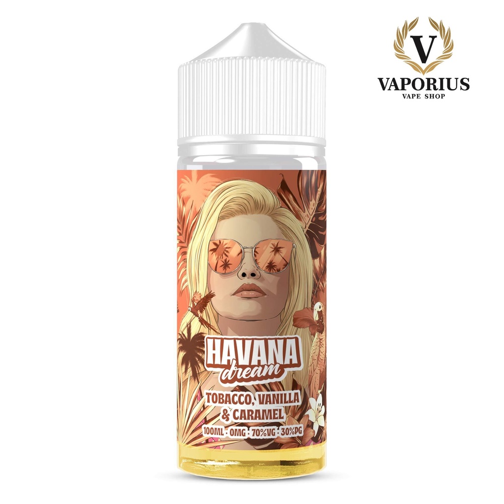 TABACCO VANILLA CARAMEL HAVANA DREAM 100ML 0MG
