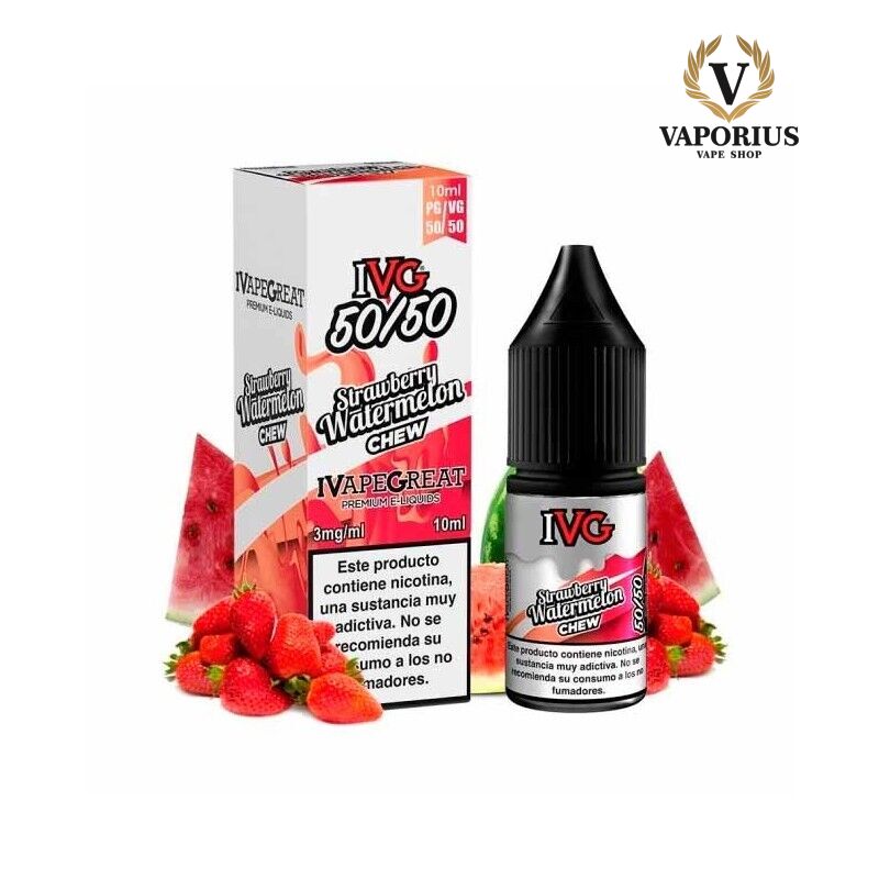 STRAWBERRY WATERMELON CHEW I VG SALTS 10ML