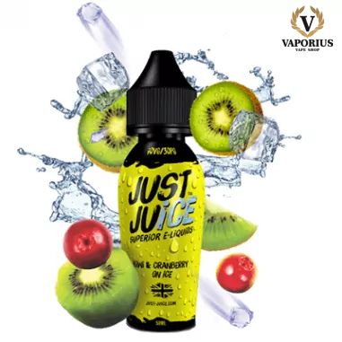 KIWI & CRANBERRY ON ICE JUST JUICE 50ML 0MG