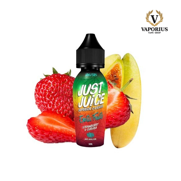 STRAWBERRY CURUBA JUST JUICE 50ML 0MG