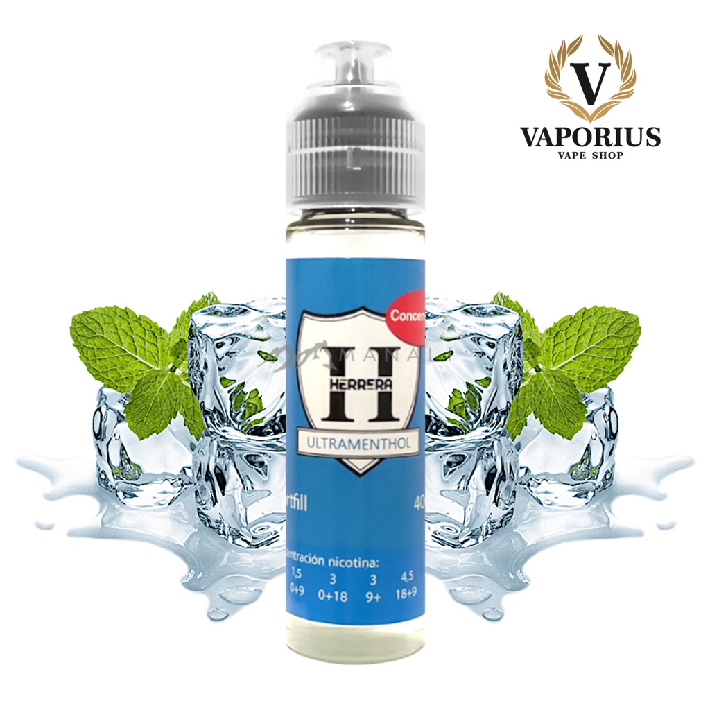 ULTRAMENTHOL (CONCENTRADO) HERRERA 40ML 0MG