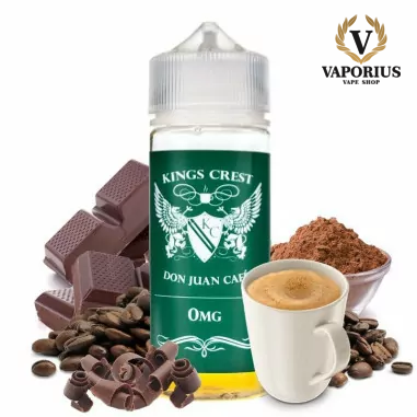 DON JUAN CAFE KING CREST 100ML 0MG