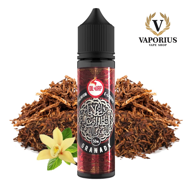 TABACO RUBIO GRANADA OIL4VAP  50ML 0MG