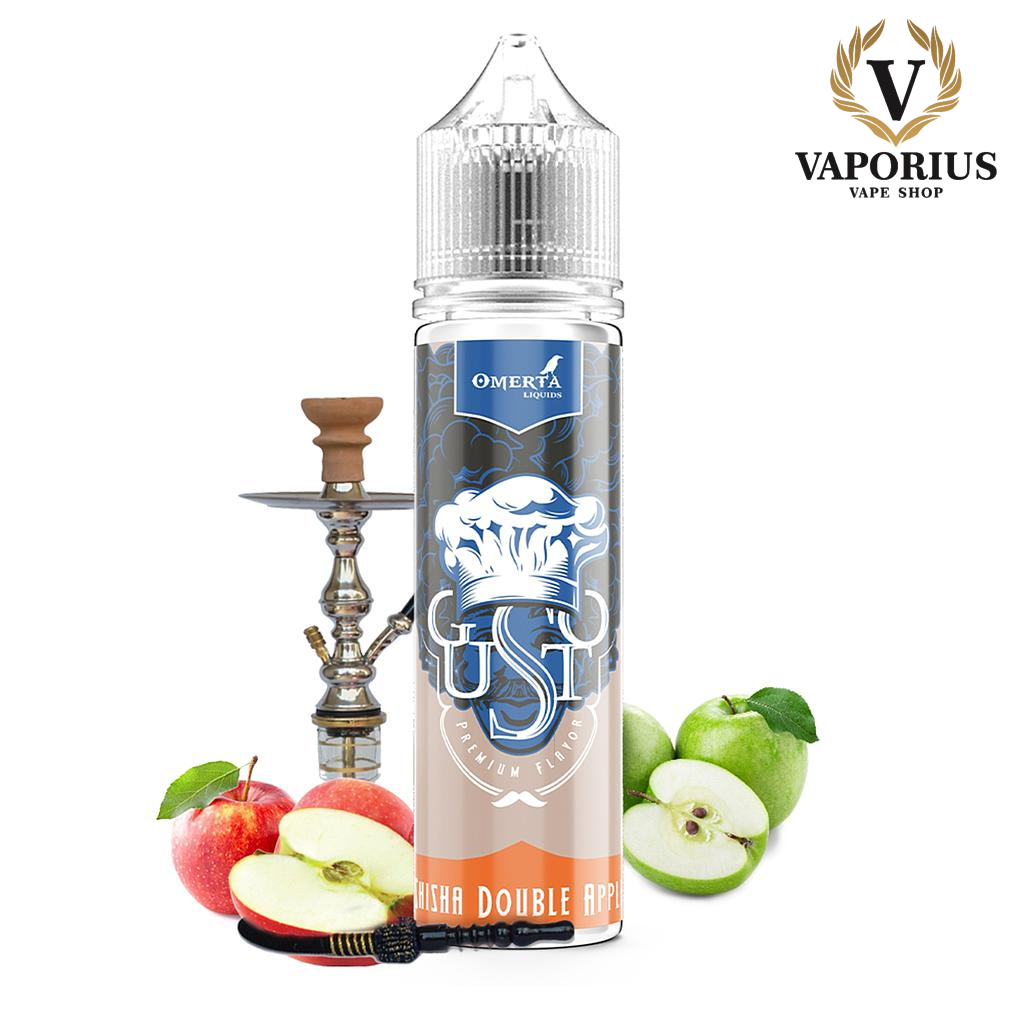 DOUBLE APPLE GUSTO OMERTA LIQUIDS 50ML 0MG