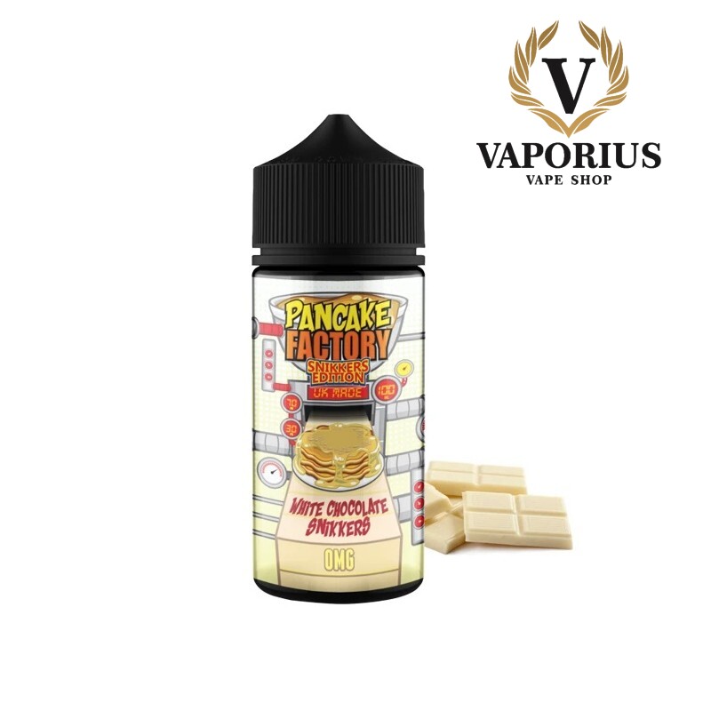 White Chocolate Snikkers 100ml 0ml Pancake Factory