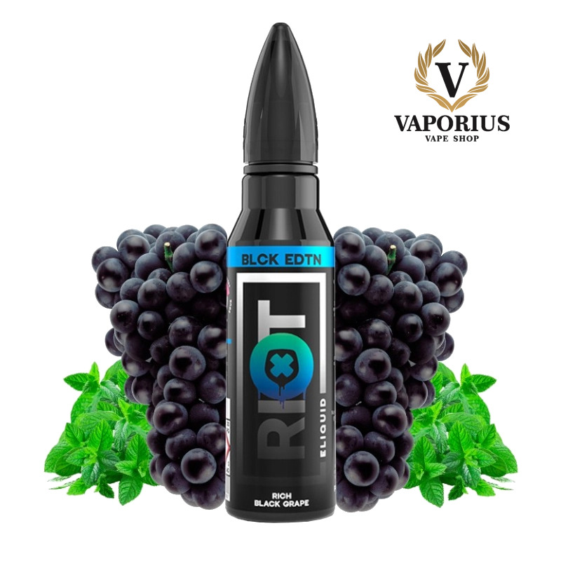 RICH BLACK VAPE RIOT SQUAD 50ML 0MG