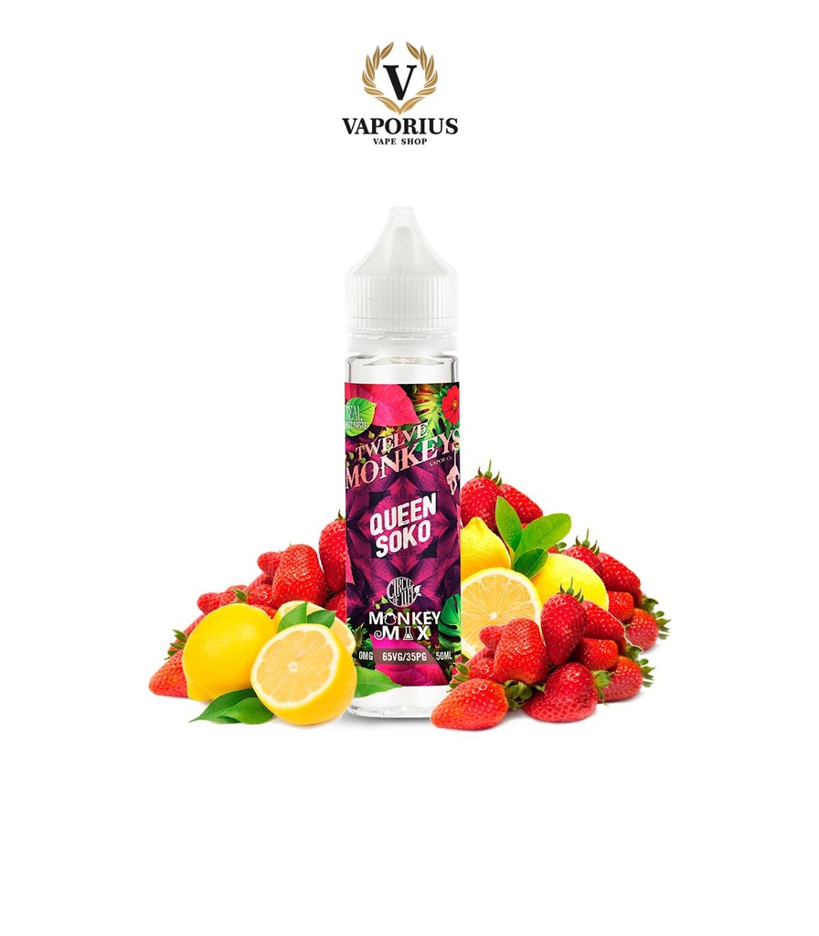 QUEEN SOKO TWELVE MONKEYS 50ML 0MG