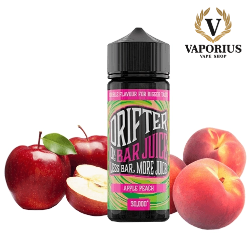 Drifter Bar Apple Peach 100ml Juice Sauz