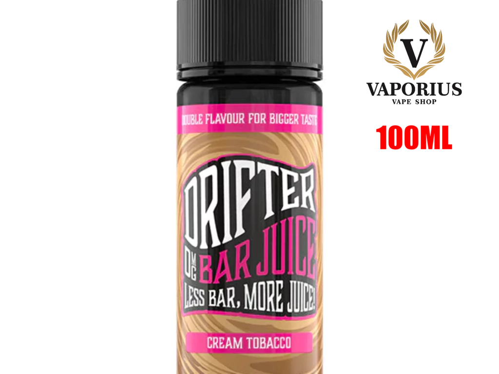 Drifter Bar Cream Tobacco 100ml Juice Sauz