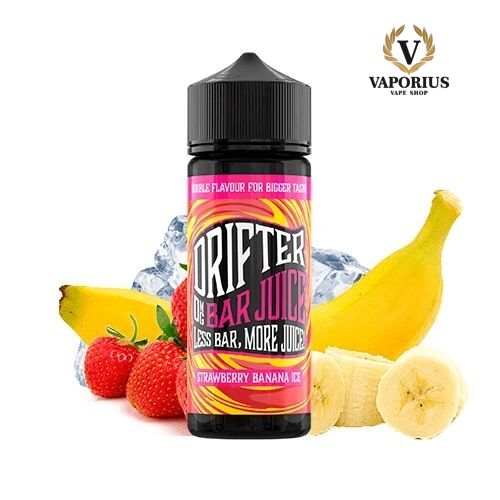 STRAWBERRY BANANA ICE 100ML 0MG DRIFTER