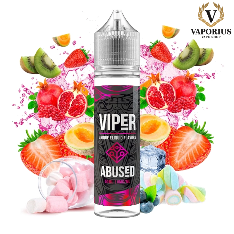 ABUSED VIPER E LIQUIDS 50ML 0MG