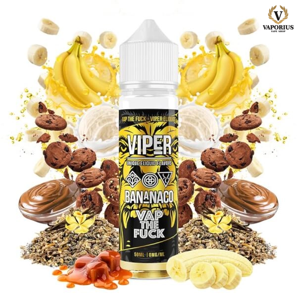 BANANACO VIPER E LIQUIDS 50ML 0MG