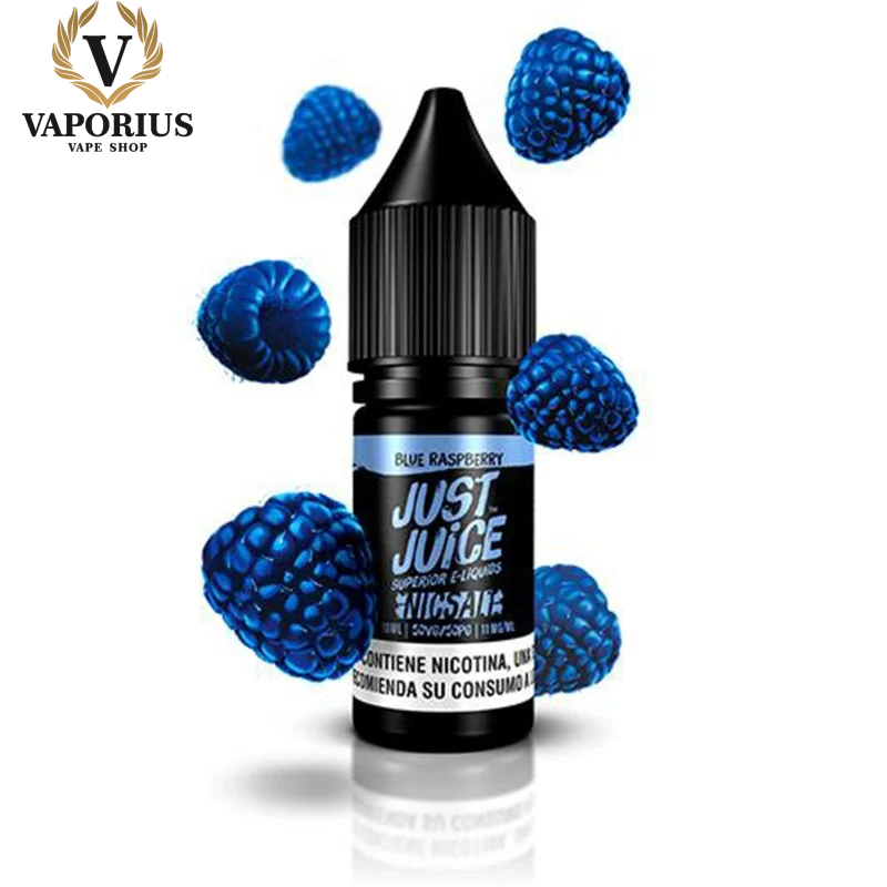 BLUE RASPBERRY JUST JUICE NIC SALT 10ML