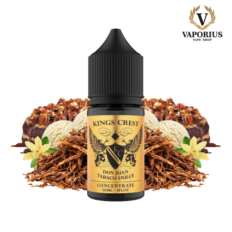 AROMA DON JUAN TABACO DULCE KING CREST 30ML 0MG