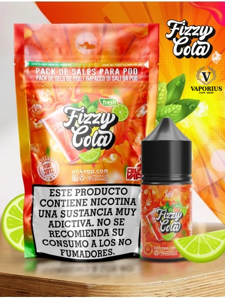 FIZZY COLA PACK DE SALES OIL4VAP