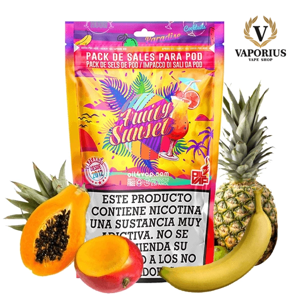 FRUITY SUNSET PACK DE SALES OIL4VAP