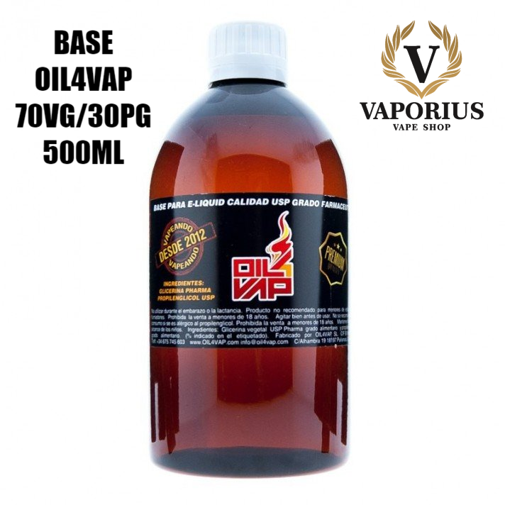 BASE OIL4VAP 70VG/30PG 500ML