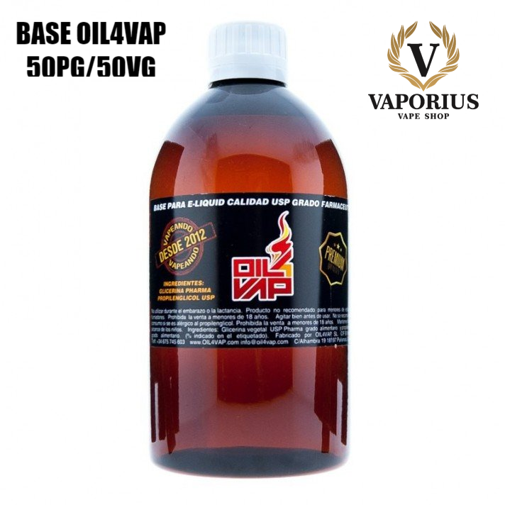 BASE OIL4VAP 50PG/50VG 500ML