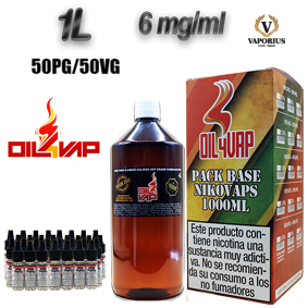 OIL4VAP 50PG/50VG 1000ml 6MG