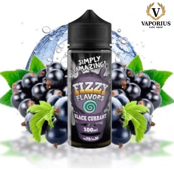 BLACKCURRANT 100ML  FIZZY FLAVORS