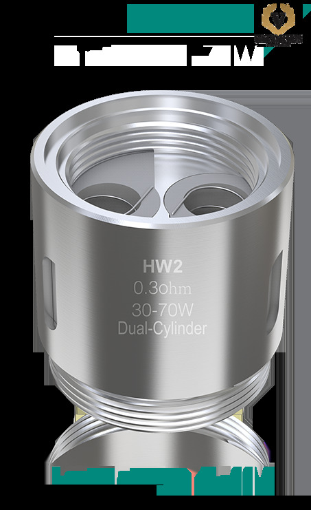 ELLO MINI HW2 DUAL CYLINDER 0.3ohm 1 UNID