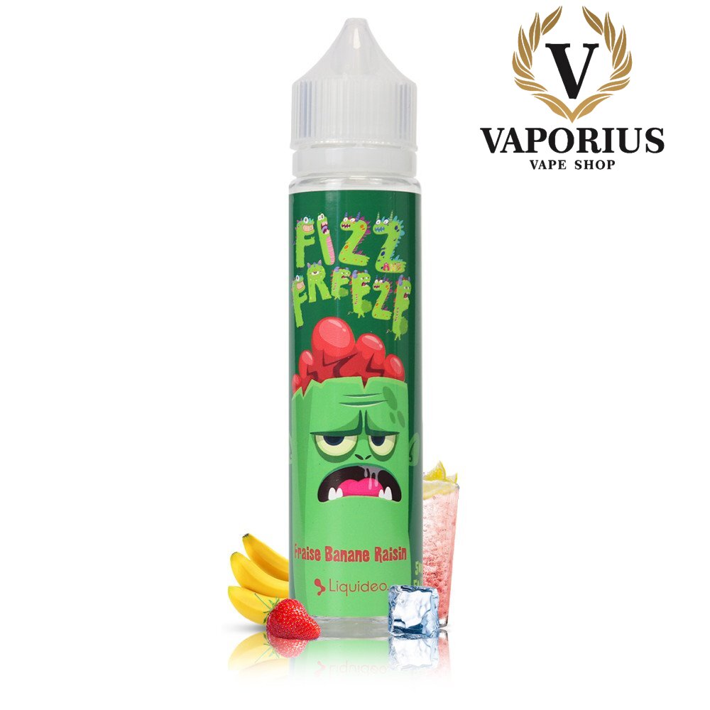 FRAISE BANANE RAISIN FIZZ AND FREEZE 50ML 0MG
