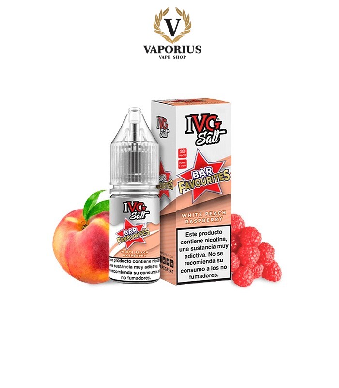 WHITE PEACH RASPBERRY I VG SALTS 10ML