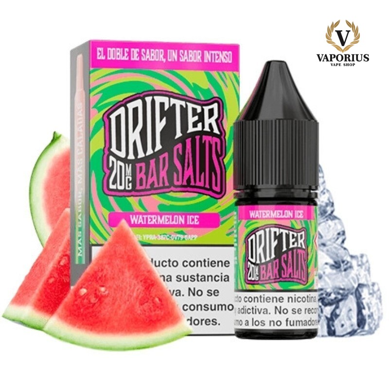 WATERMELON ICE DRIFTER BAR SALTS 10ML