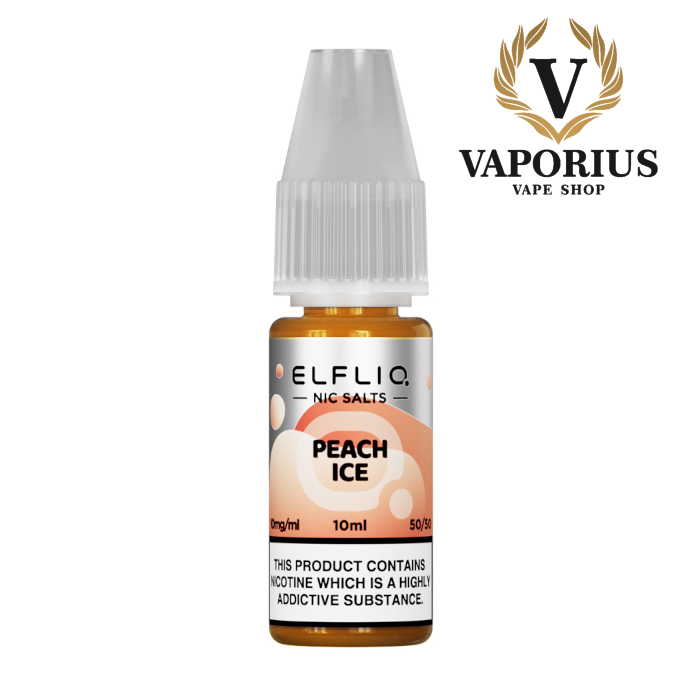 PEACH ICE ELFLIQUID SALTS 10ML