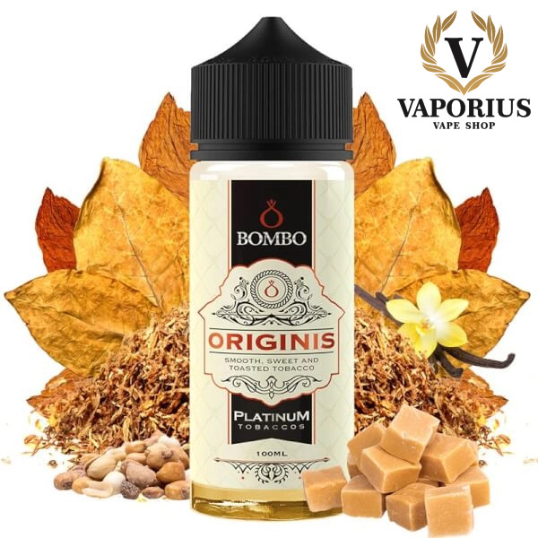 ORIGINIS 100ML PLATINUM TOBACCOS BY BOMBO