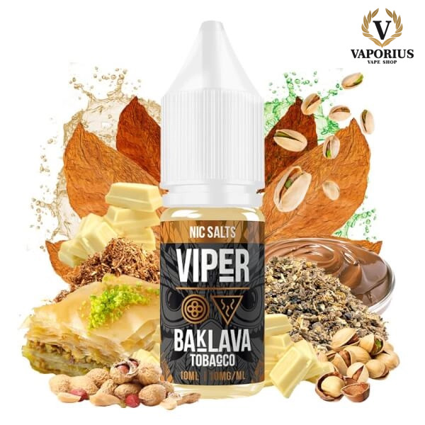 BAKLAVA TOBACCO VIPER NIC SALTS 10ML