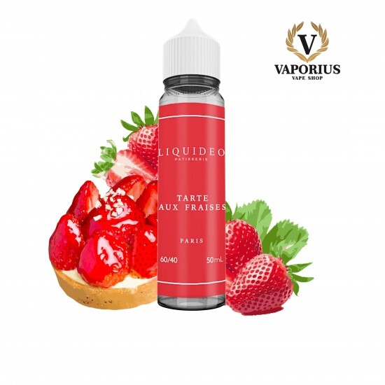 TARTE AUX FRAISES LIQUIDEO 50ML 0MG