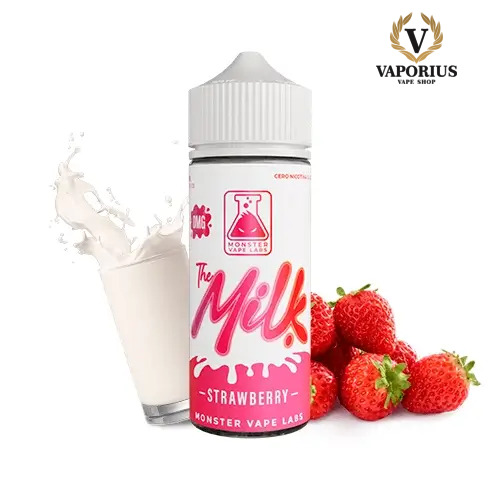 STRAWBERRY THE MILK MONSTER VAPE LABS 100ML 0MG