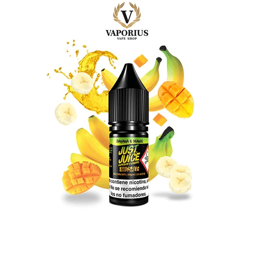 BANANA & MANGO JUST JUICE NIC SALTS 10ML