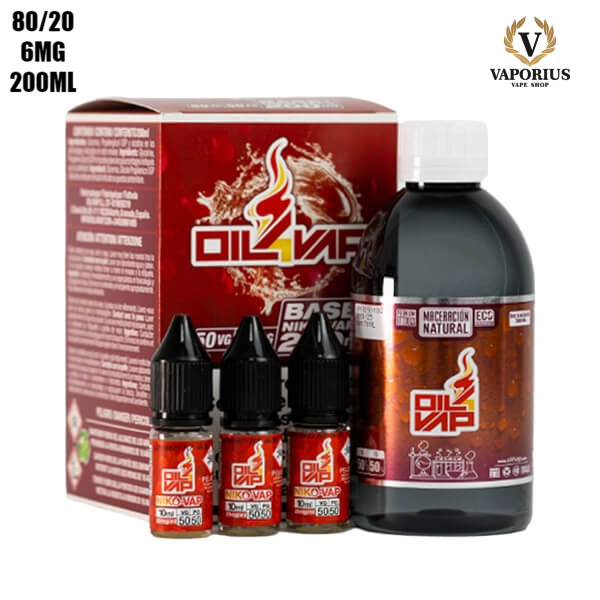 OIL4VAP 20PG/80VG 200ML 6MG