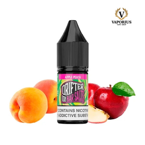 APPLE PEACH DRIFTER BAR SALTS 10ML