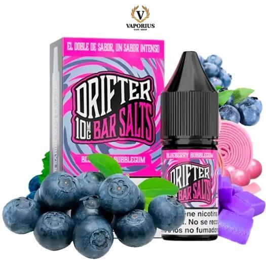 BLUEBERRY BUBBLEGUM DRIFTER BAR SALTS 10ML