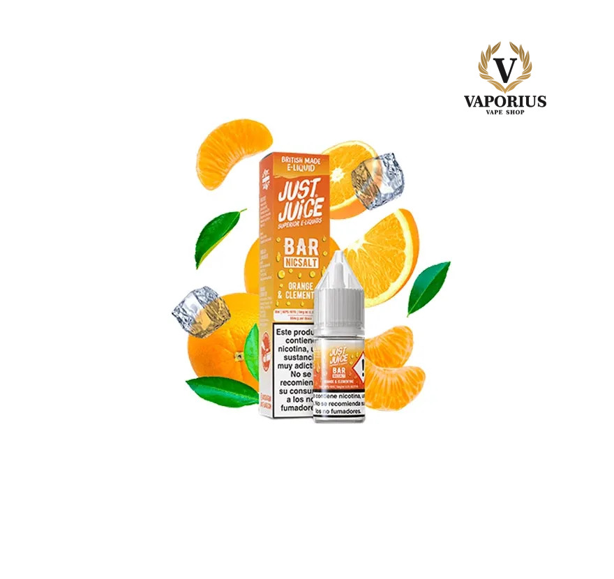 Just Juice Bar Nic Salt Orange Clementine - 10ml