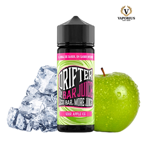 Drifter Bar SOUR APPLE 100ml Juice Sauz