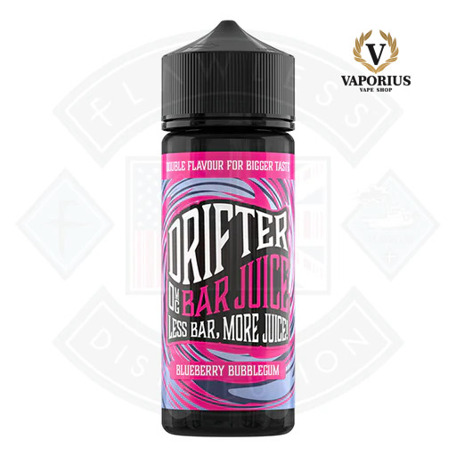 Drifter Bar Blueberry Bubblegum Juice Sauz 100ml 0mg