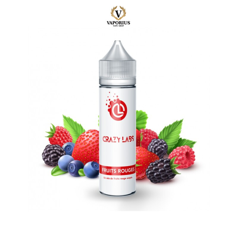 FRUIT ROUGES CRAZY LABS 50ML 0MG