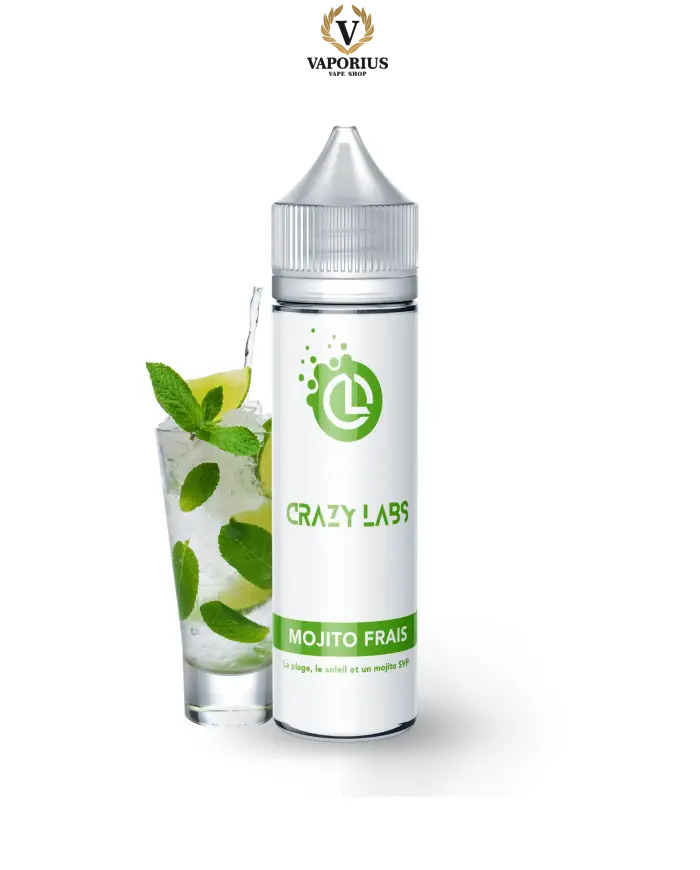 MOJITO FRAIS CRAZY LABS 50ML 0MG