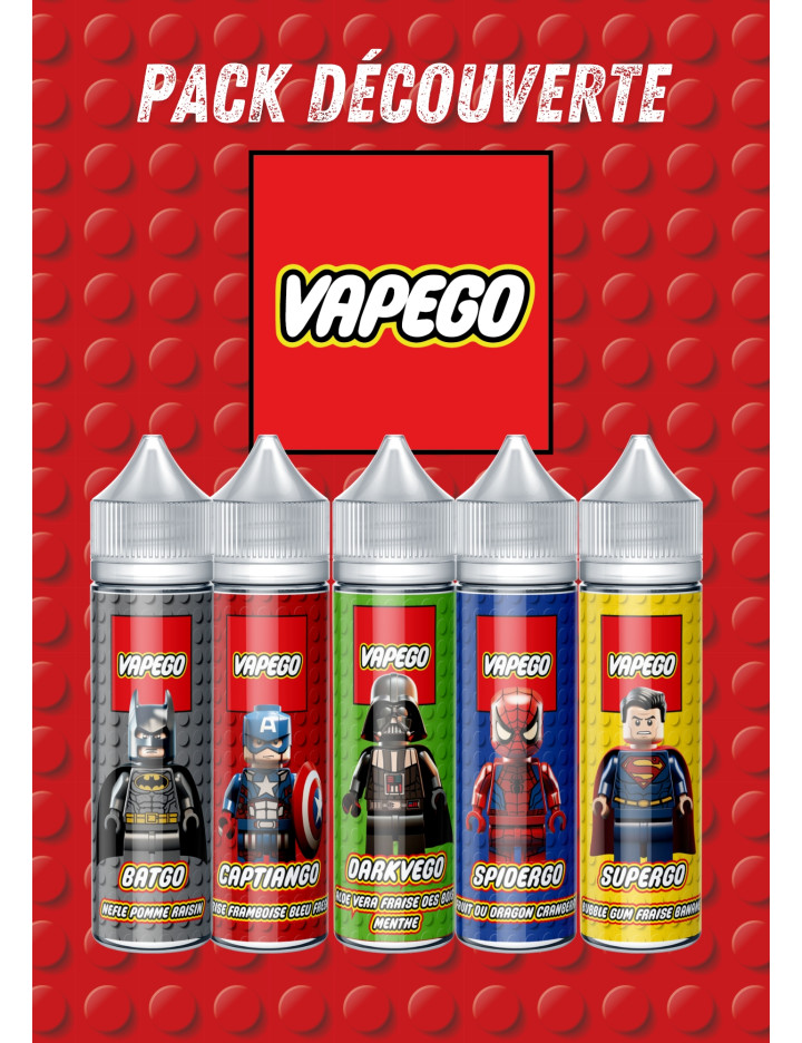 PACK VAPEGO 50ML ( 25 UNIDADES )