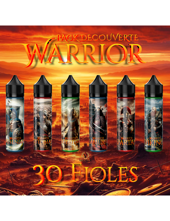 PACK WARRIOR 50ML ( 30 UNIDADES)