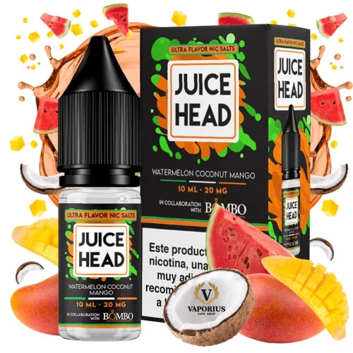 WATERMELON COCONUT MANGO JUICY HEAD NIC SALTS 10ML