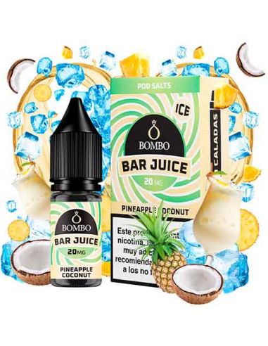 Pineapple Coconut Ice 10ml  Bar Juice by Bombo