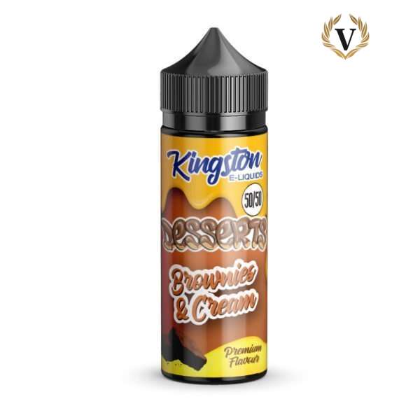 BROWNIES AND CREAM KINGSTON E LIQUIDS 100ML 0MG