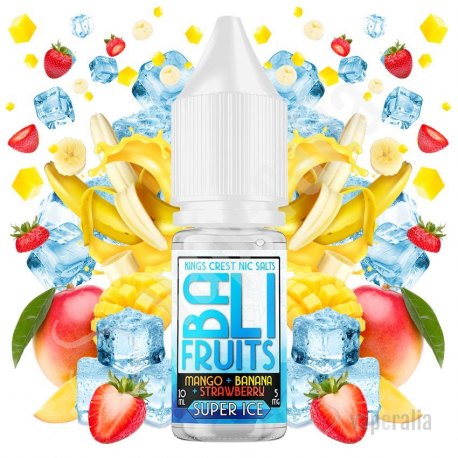 Mango + Banana + Strawberry Ice 10ml - Bali Fruits Salts by Kings Crest
