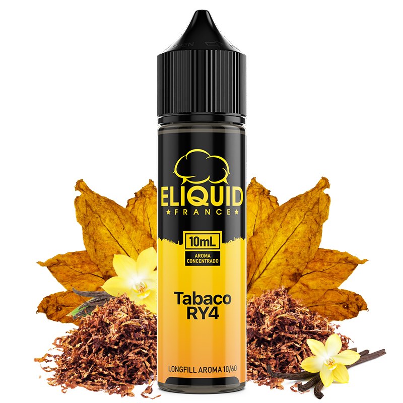 Aroma RY4 10ml/60 (Longfill) - Eliquid France - Tamaño : 10ml en bote de 60ml